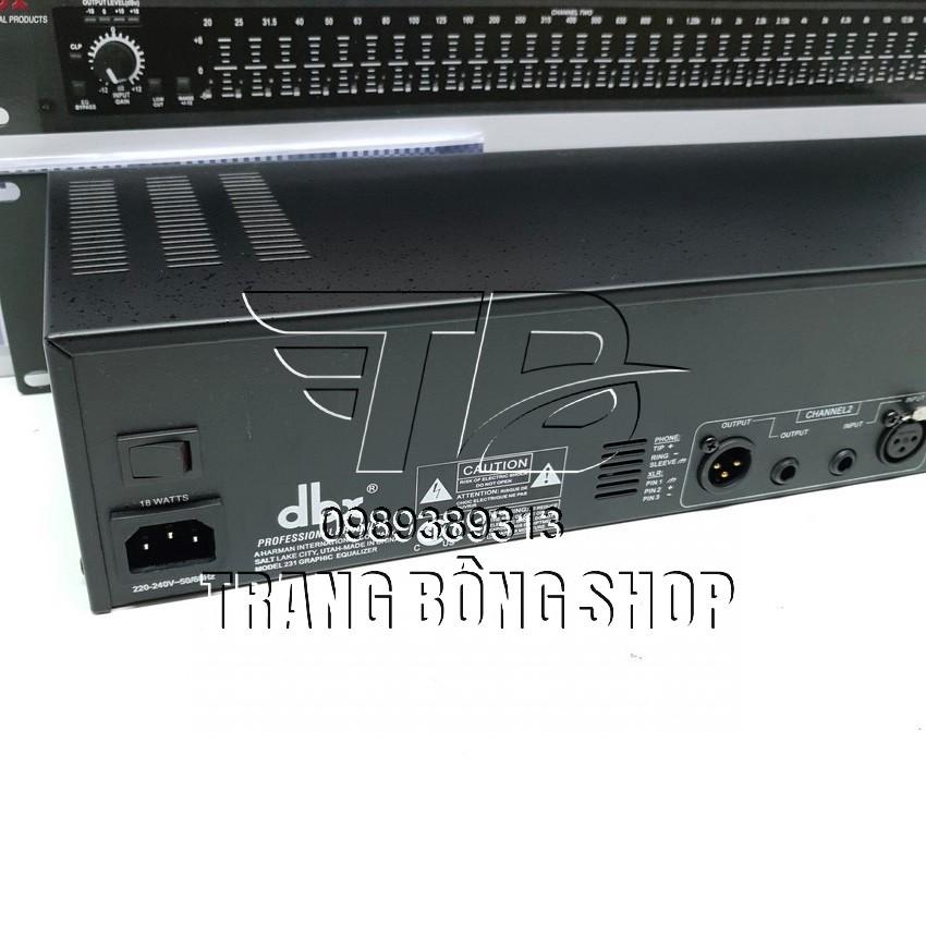 Lọc xì equalizer cao cấp DBX 231 ( HÀNG LOẠI 1)