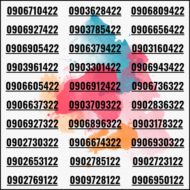 Sim mobifone 10 số đẹp dễ nhớ phong thủy