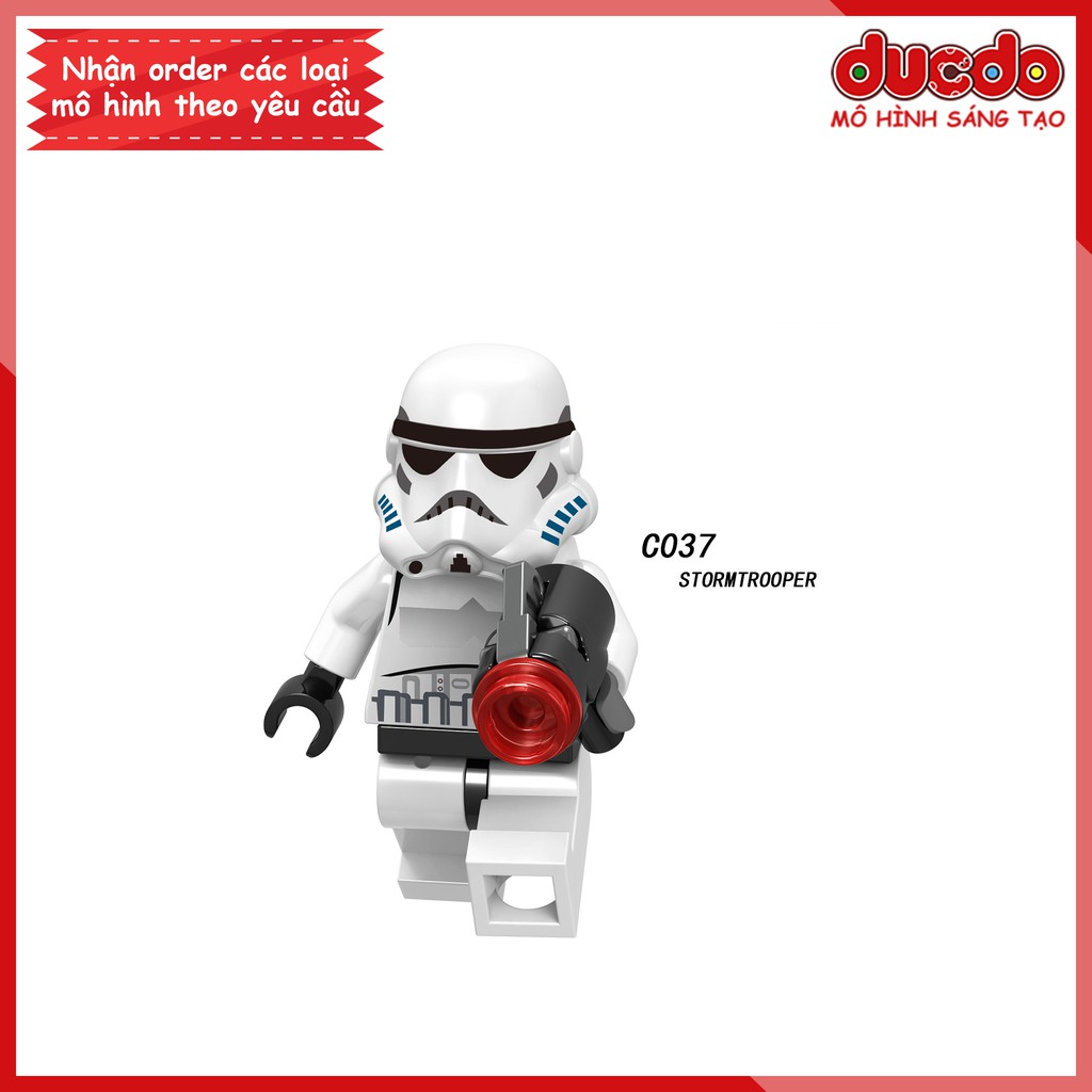 Minifigures các nhân vật trong Star War full trang bị - Đồ chơi Lắp ghép Xếp hình Mô hình Mini Iron Man LeLe C032 - 039