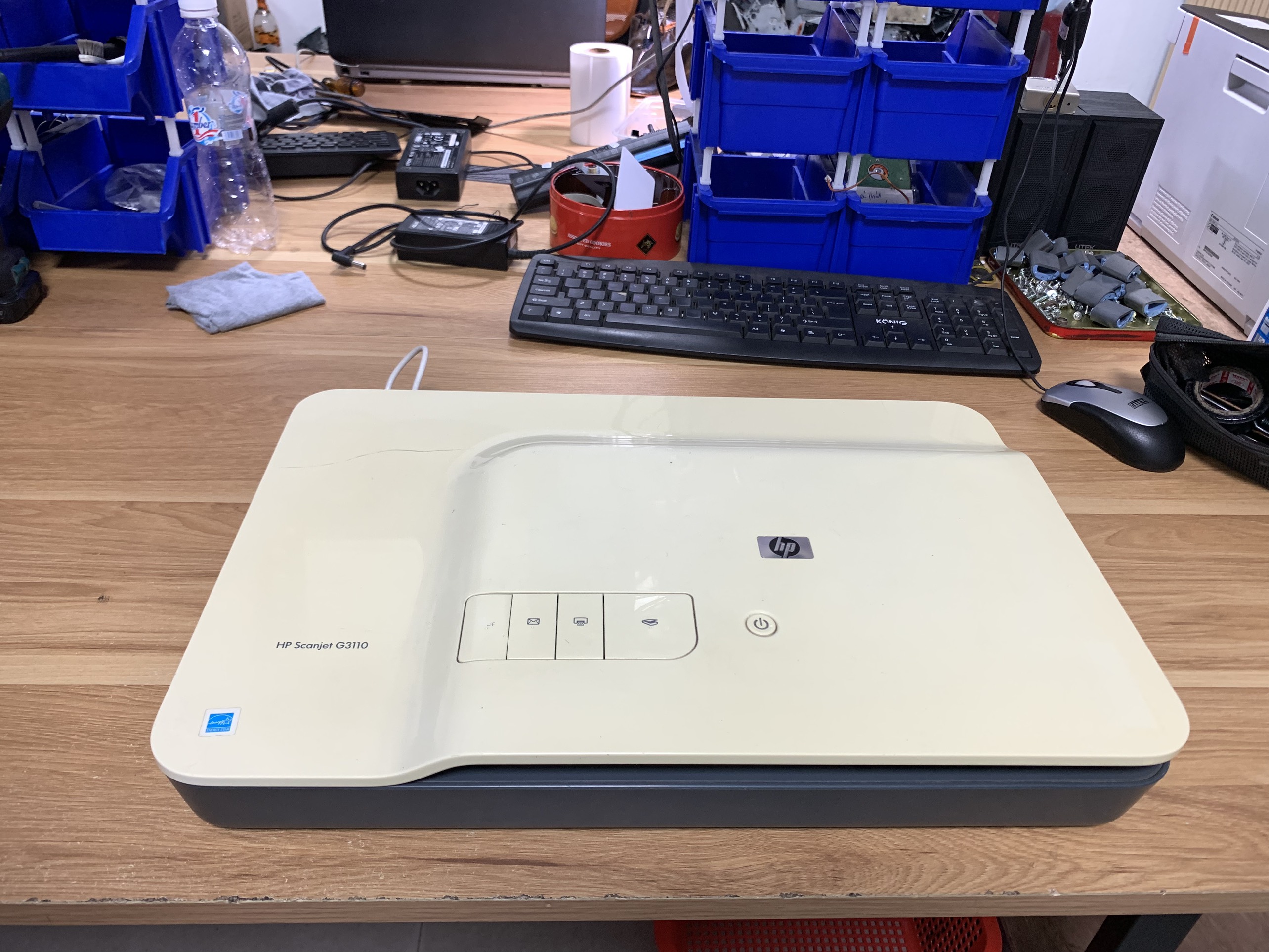 Scan hp g3110 dòng scan 1 mặt nhỏ gọn