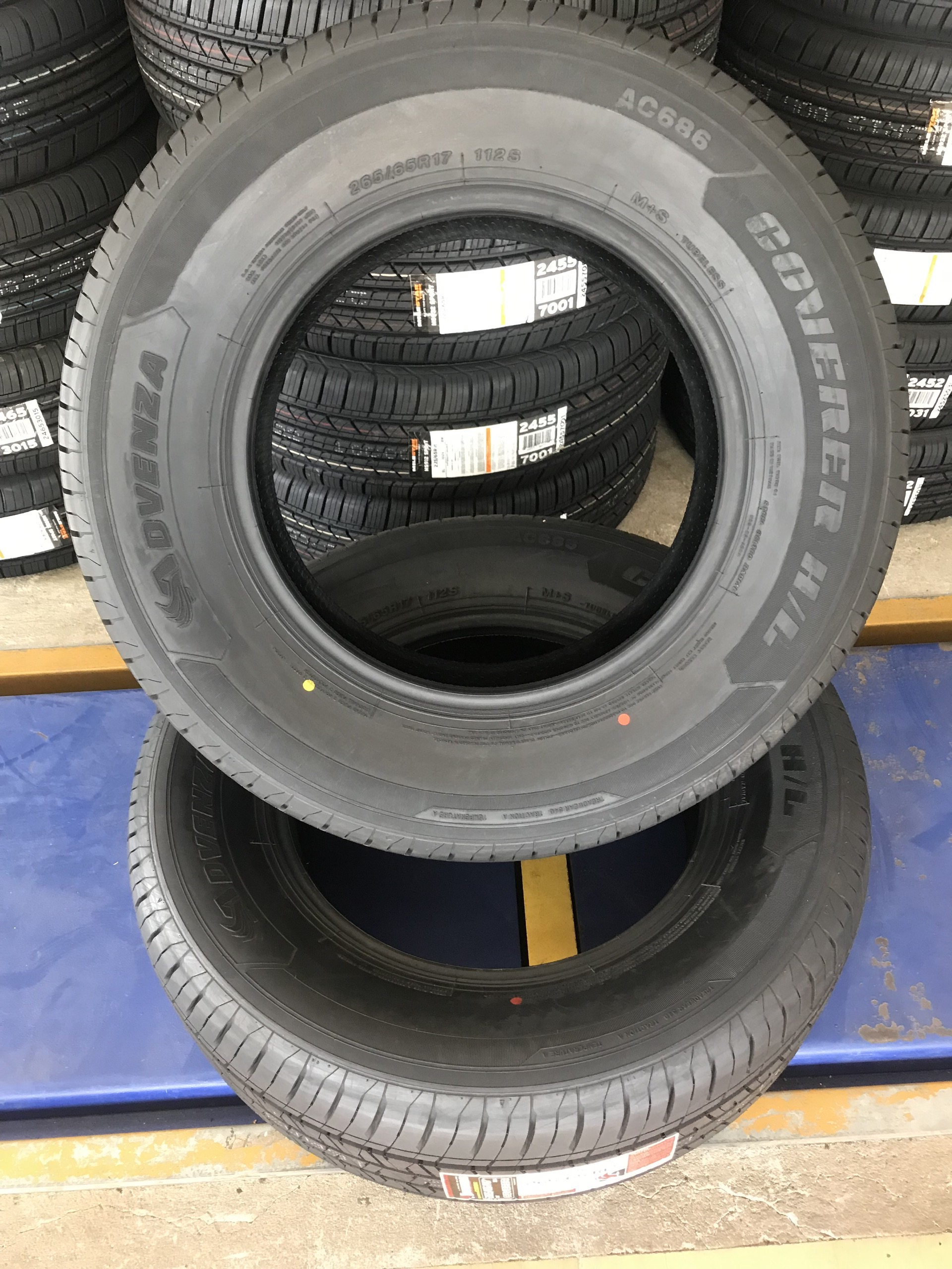 255/70R16 Tires for Vehicles Navara, Ranger, Bt50, Hilux, Triton, Dmax...: Advenza 686. High Quality Tires...Top 1 Best Seller