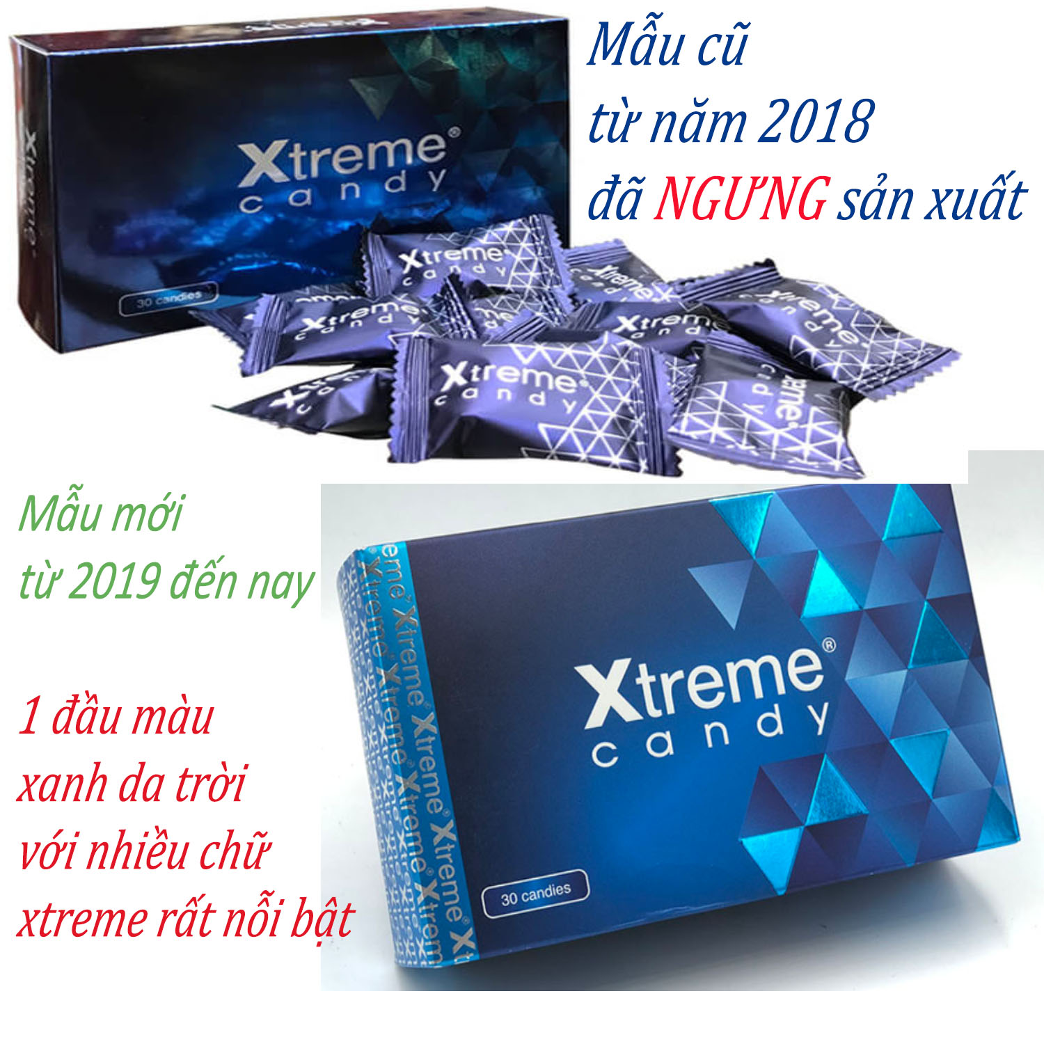 5 viên kẹo sâm xtreme - hàng chuẩn