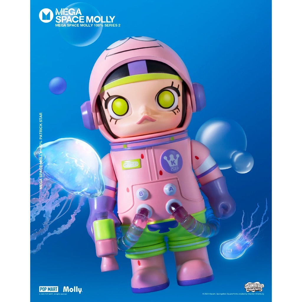 Mô hình PopMart MEGA SPACE MOLLY Series 2 - Molly Mega Space chính hãng