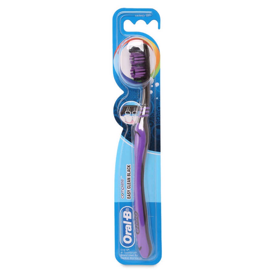 Bàn Chải Đánh Răng Oral-B Easy Clean Đen vỉ 1