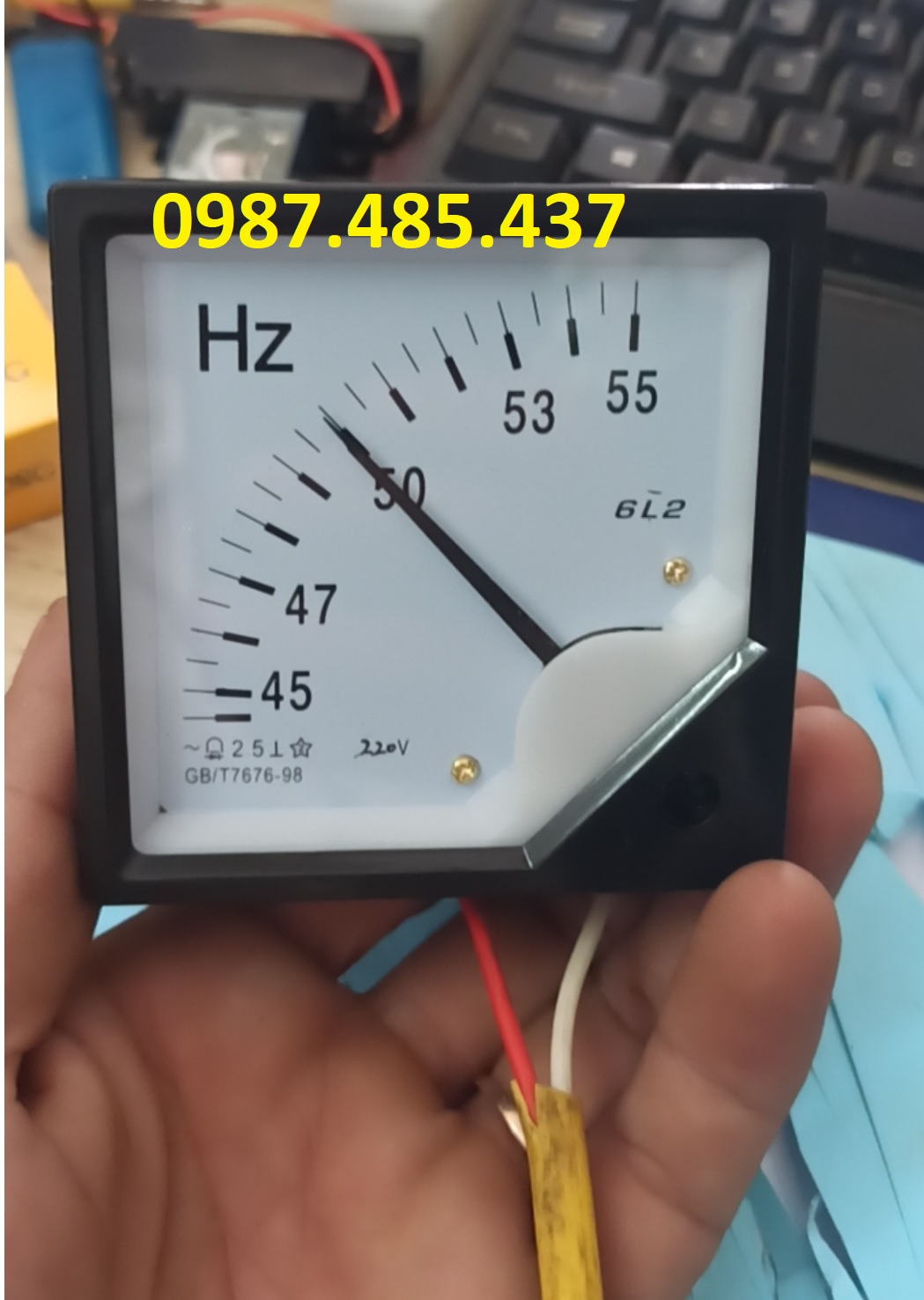 Đồng hồ đo tần số HZ 220V, 380V