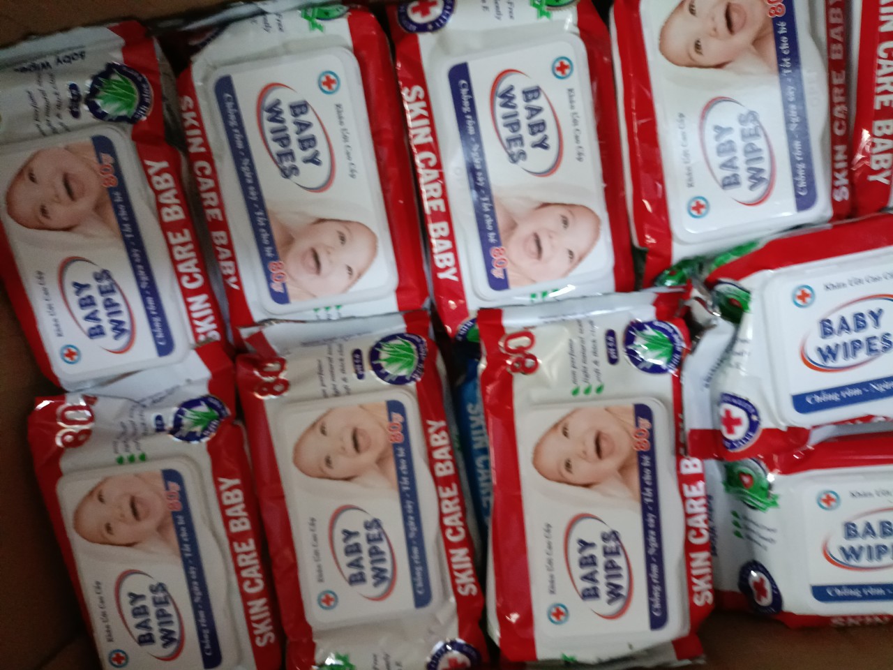 [HCM] combo 20 gói khăn ướt.