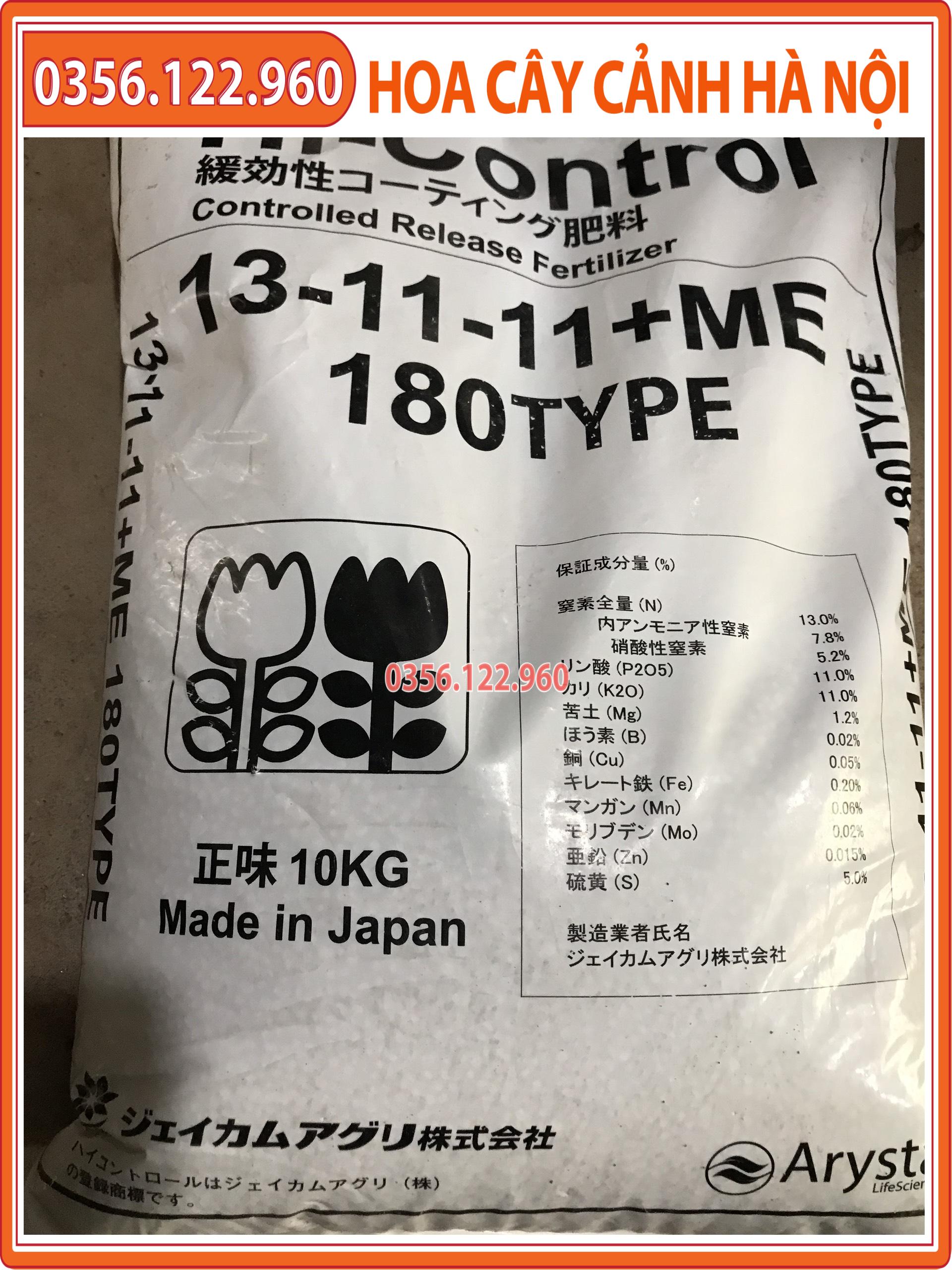 phân chì tan chậm Nhật Bản gói 1kg cao cấp