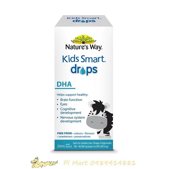 Nature's Way Kids Smart Drops DHA 20ml