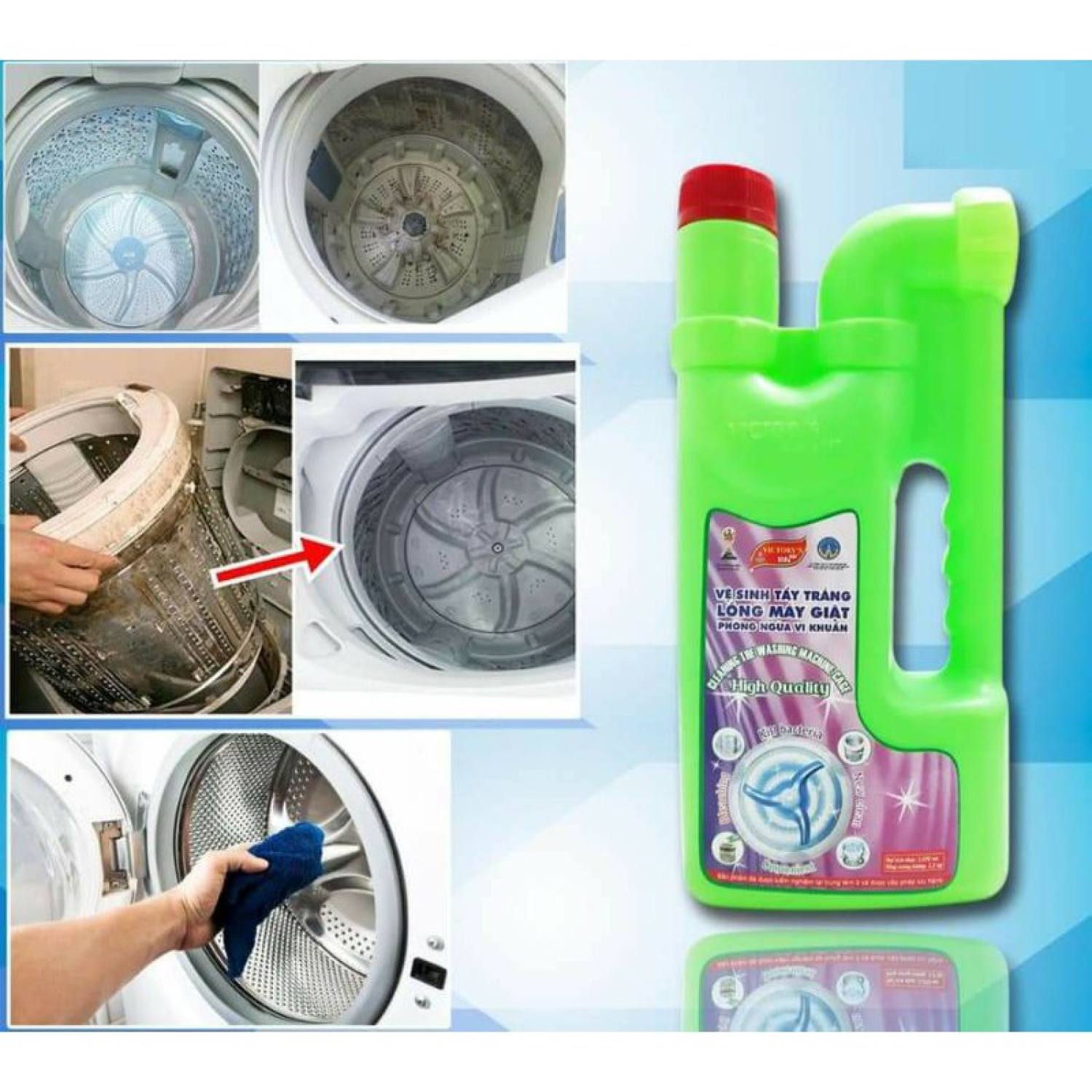 Nước vệ sinh máy giặt tẩy lồng giặt Sifa 999 1,1kg tẩy sạch mọi vết bẩn không ảnh hưởng đến máy giặt