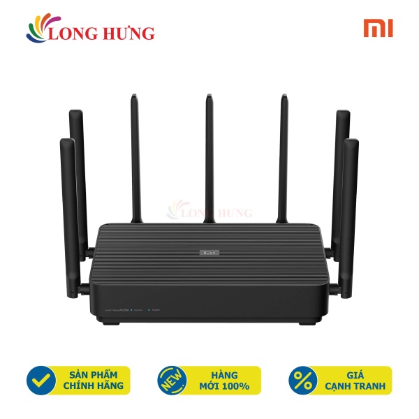 Bảng giá Thiết bị định tuyến mạng không dây Xiaomi Mi AloT Router AC2350 DVB4248GL R2350 - Hàng chính hãng - Thiết kế hiện đại Công nghệ đa khuếch đại tín hiệu Dải tần số 24 GHz/5GHz Phong Vũ
