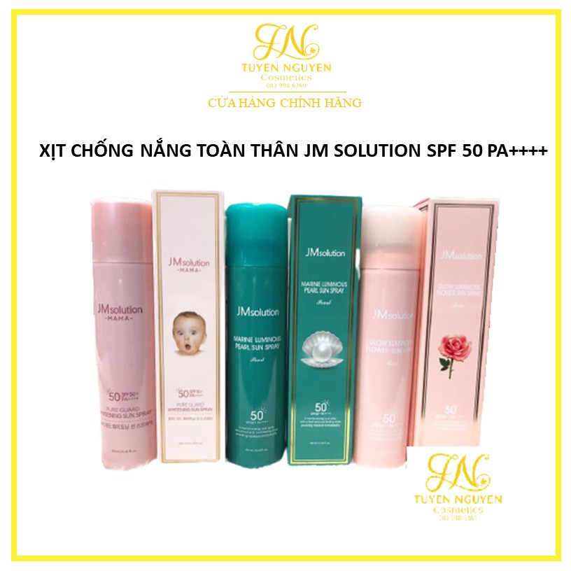 Xịt Chống Nắng Toàn Thân Jm Solution Spf 50 PA++++