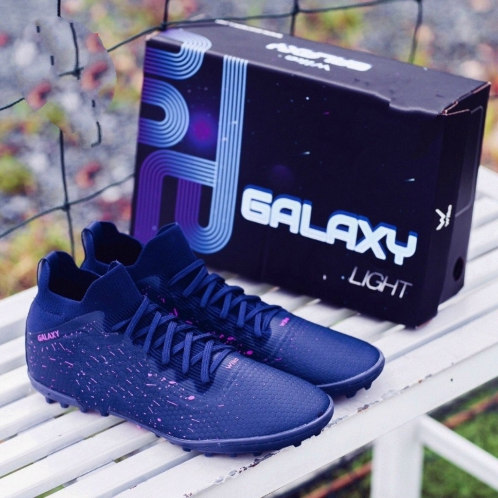 Giày Đá Bóng Wiiikaaa Galaxy Light Bạc - giày bóng đá