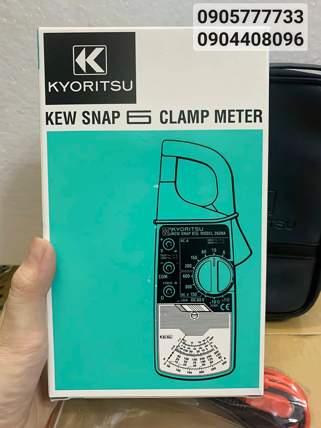 Đồng Hồ Ampe Kìm Đo Dòng Kyoritsu 2608A