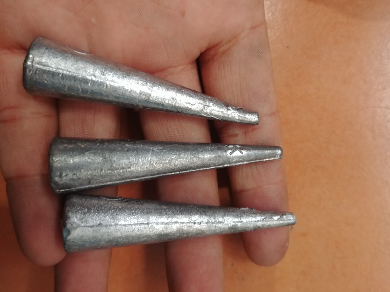 10 cục chì nhọn 30g