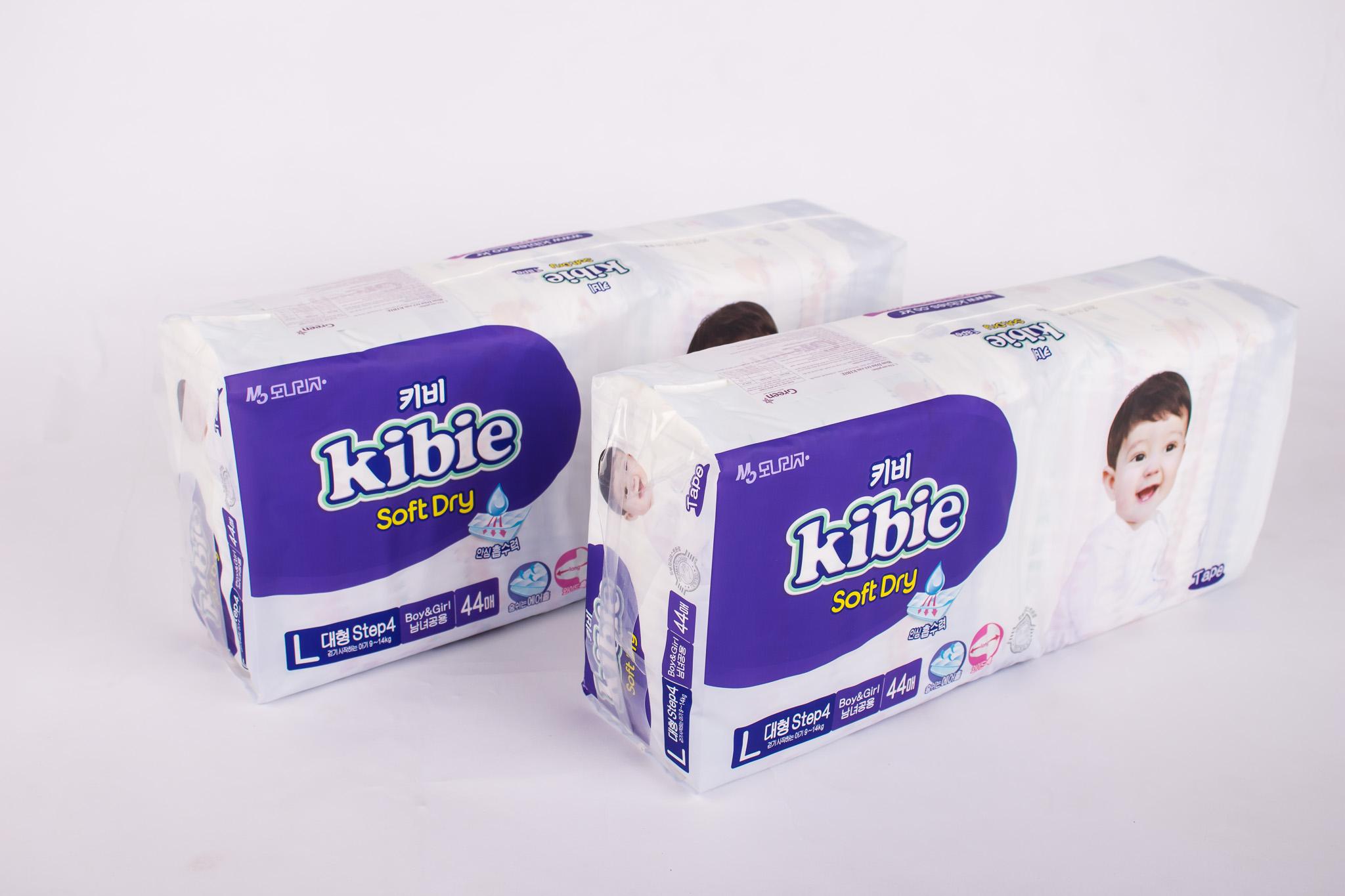 Bỉm dán Kibie Hàn Quốc size L44 ( 9-14Kg )