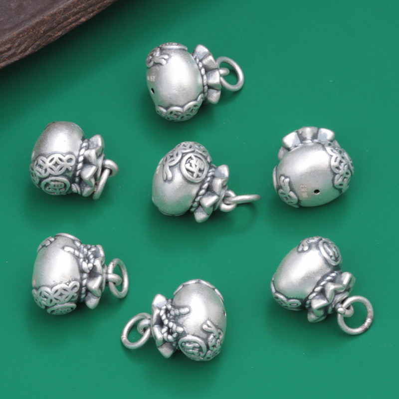 [S925] Charm bạc túi tiền - MH112