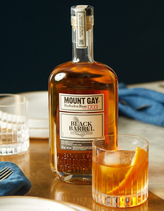 [Trên 18 tuổi] [Chính hãng] Rượu Rum Mount Gay Black Barrel 43% 700ml