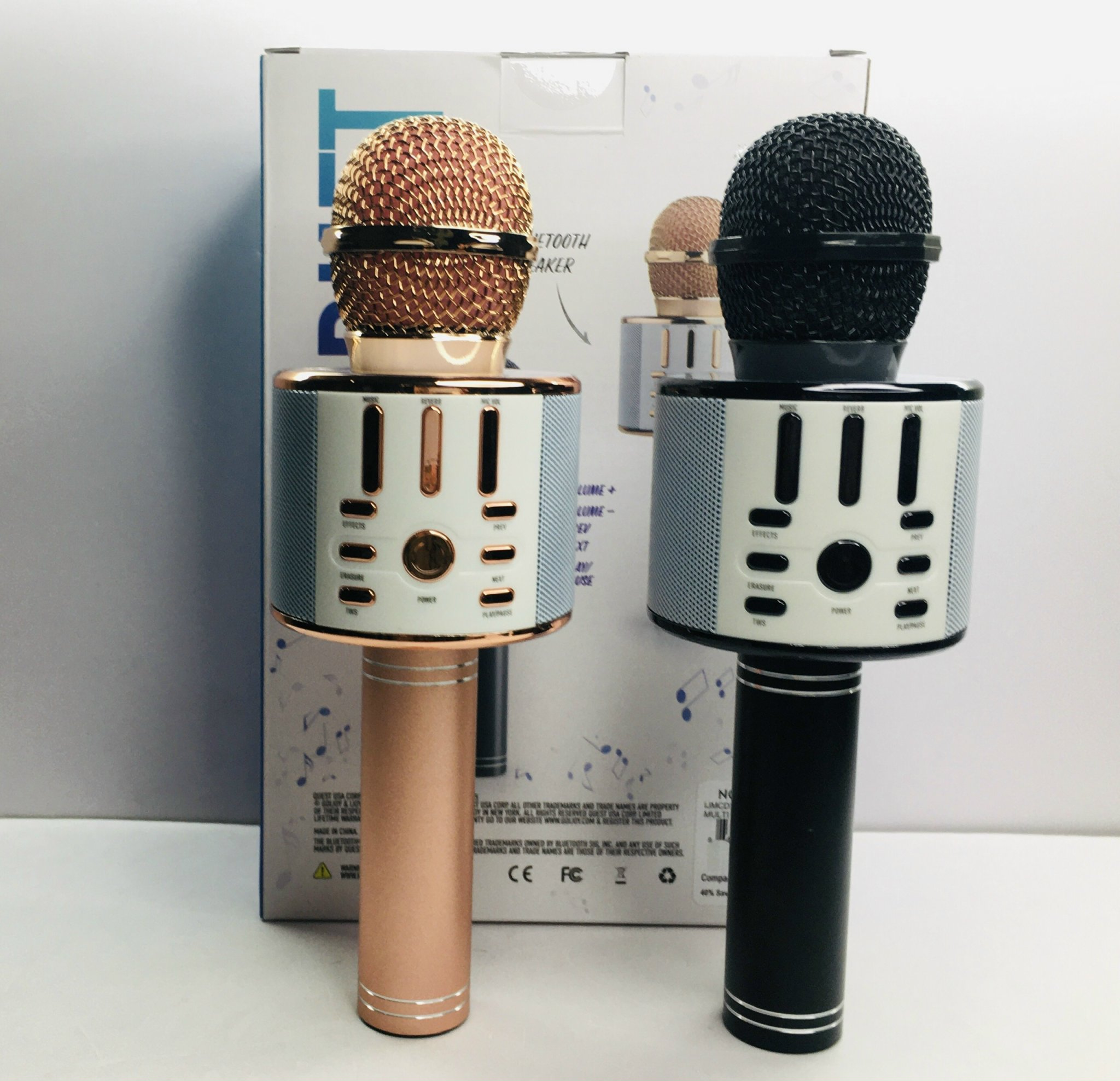 Verkstar Q30 Wireless Bluetooth Microphone Speaker KARAOKE 2in1 [HÀNG MỸ]