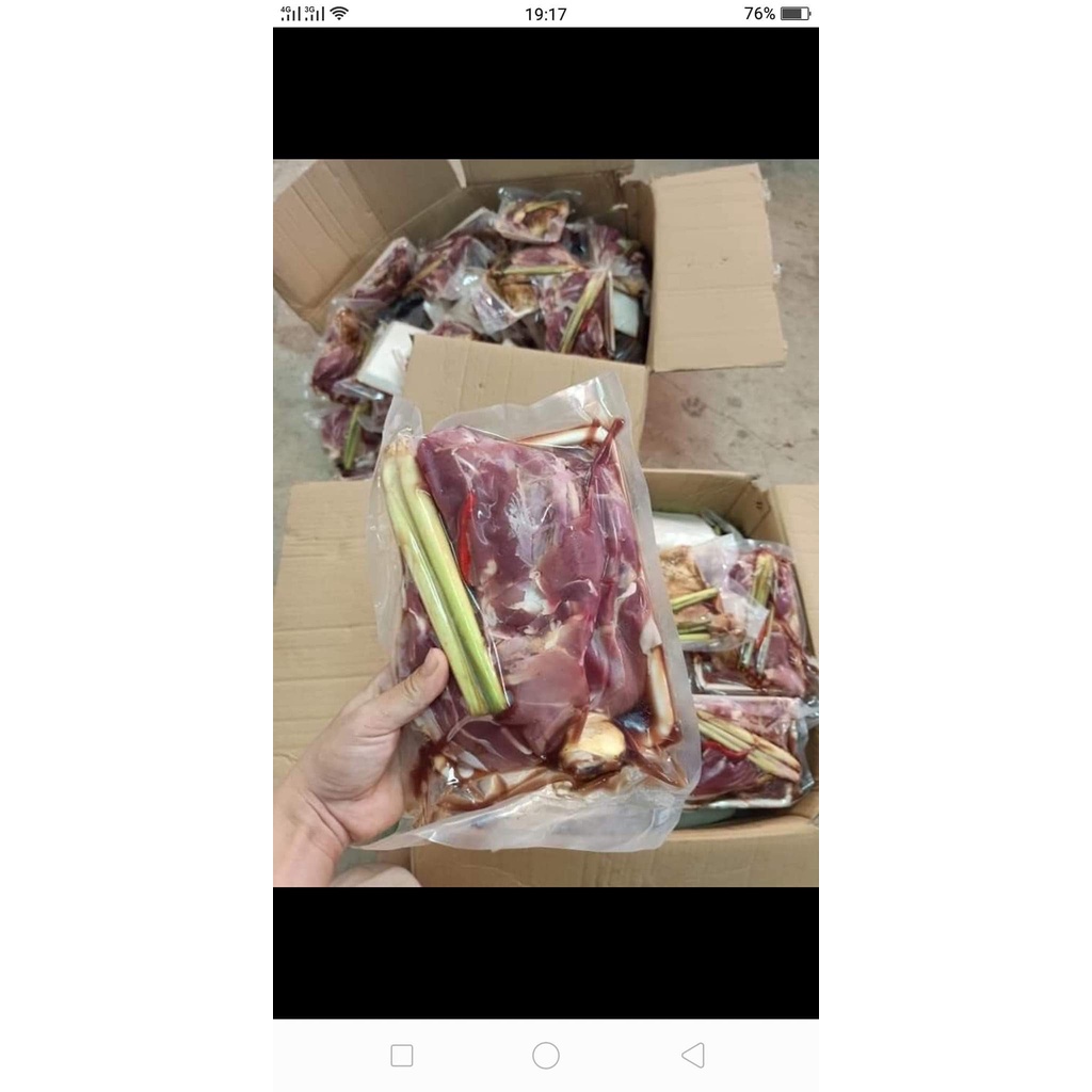 1kg đùi gà tây lọc xương