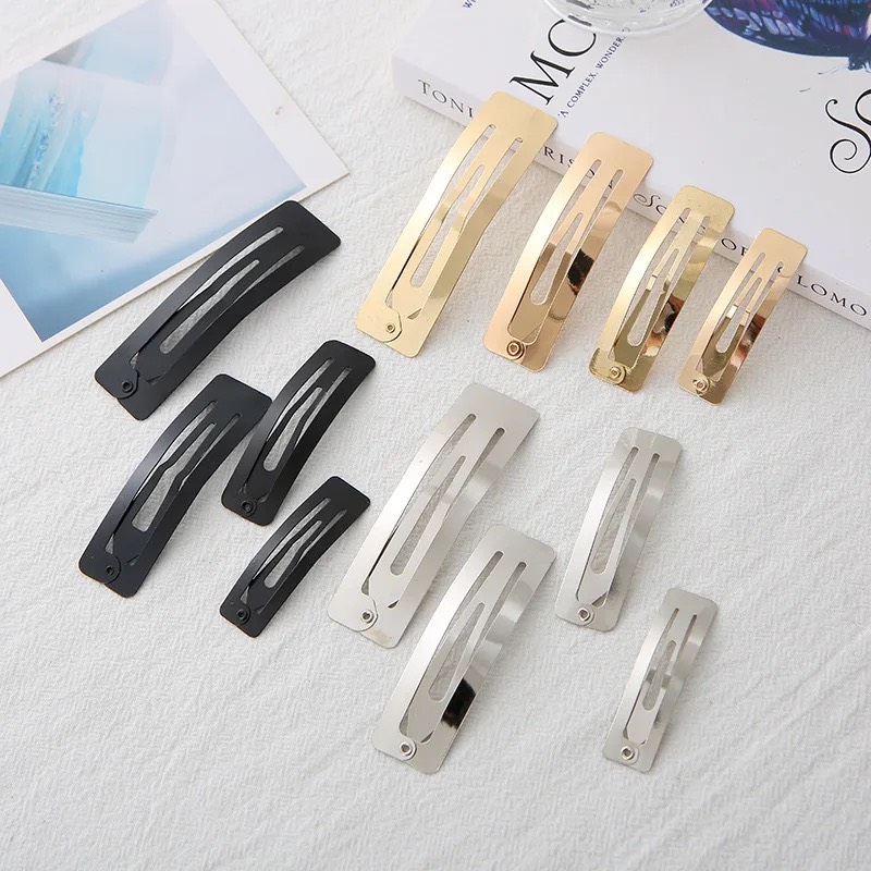 10 Cái Phôi Kẹp Tóc Vuông Làm Kẹp Tóc Handmade