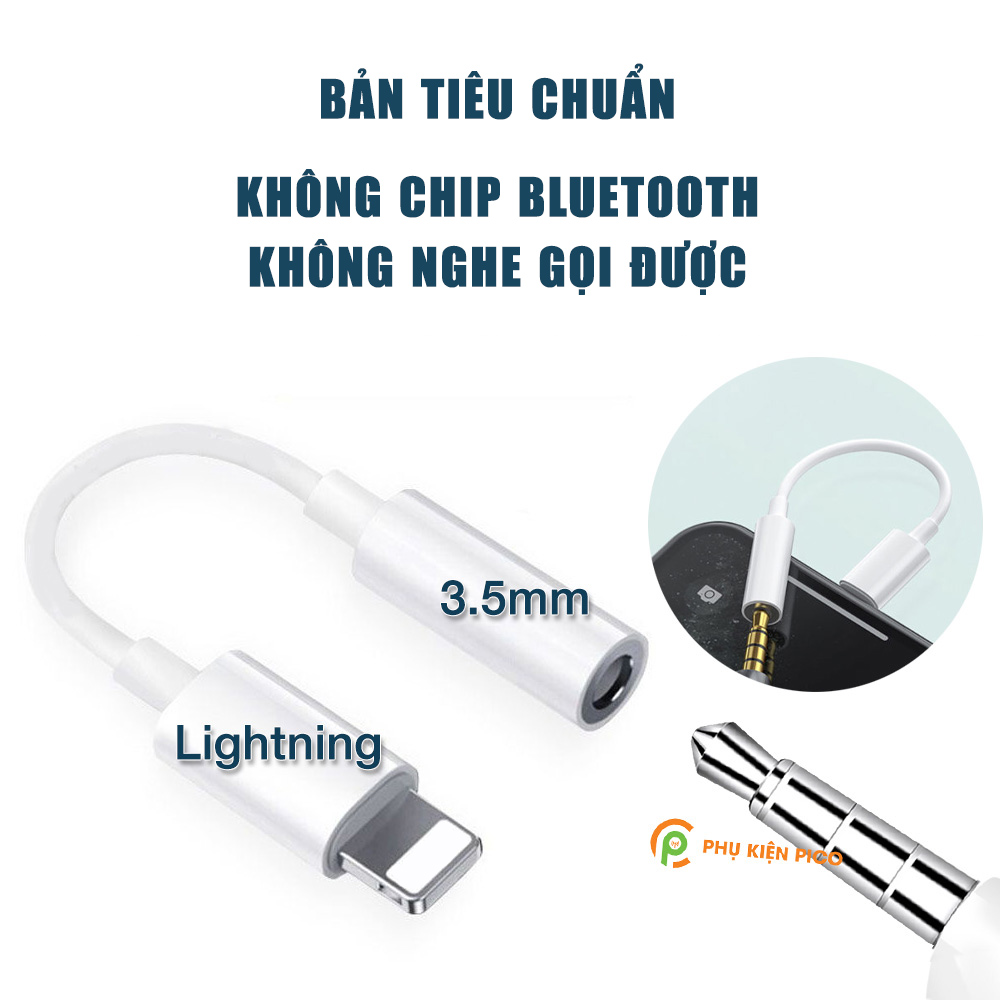 Cáp chuyển đổi Lightning sang 3.5mm dành cho Iphone - Đầu chuyển đổi cổng tai nghe iphone từ Lightning sang 3.5mm