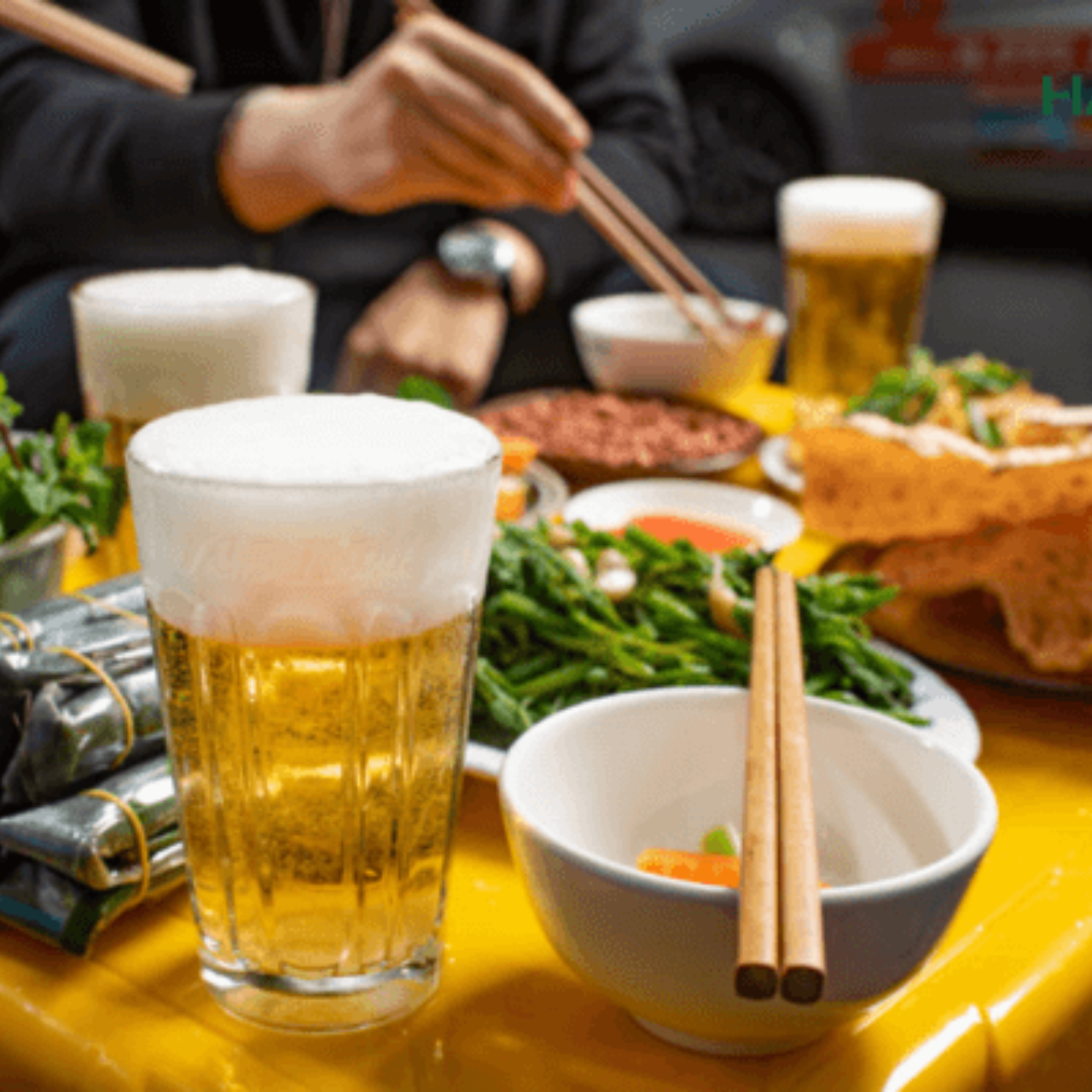 Bia tưoi Viken Sài Gòn