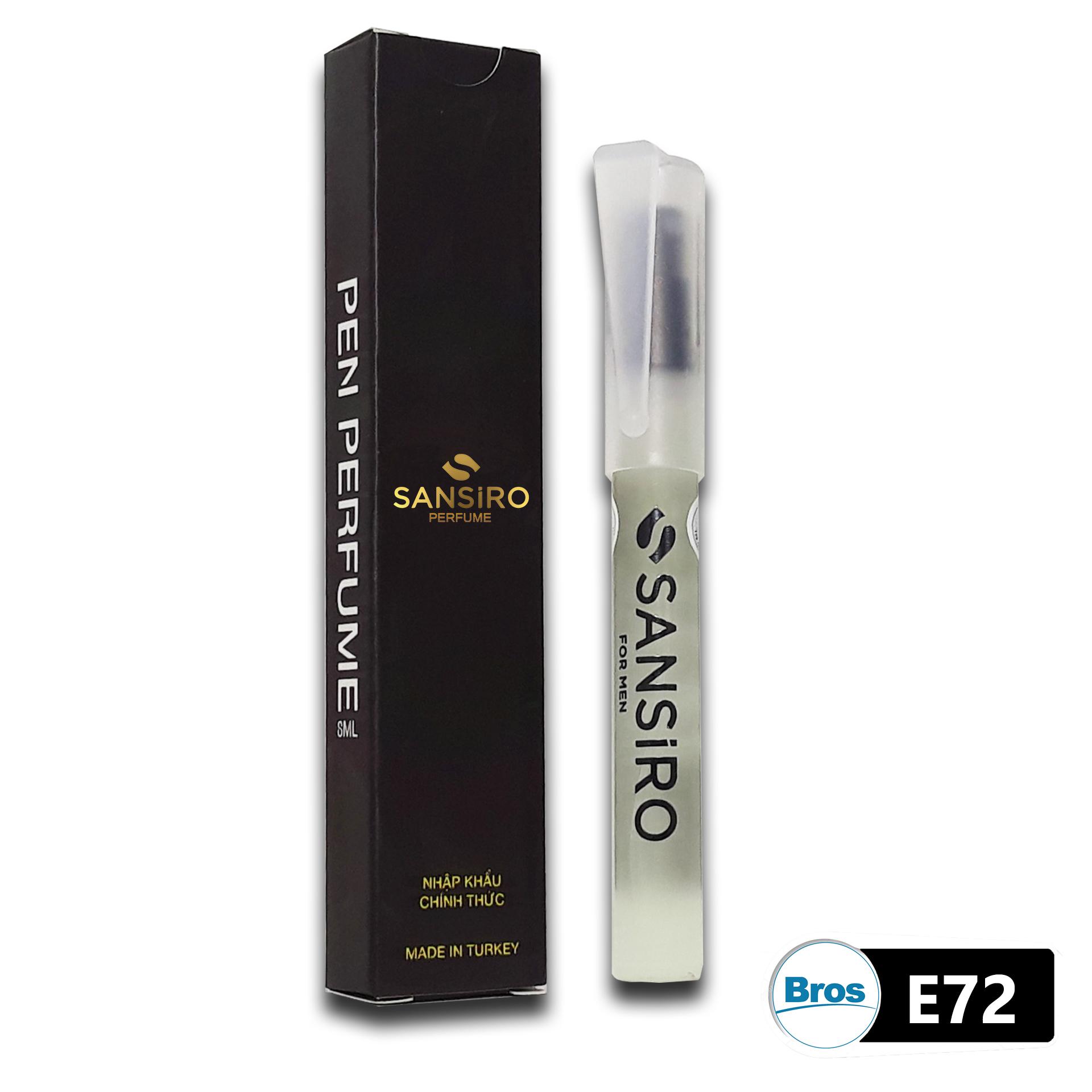 Nước hoa Sansiro Thổ Nhĩ Kỳ 8ml - E72 cho nam