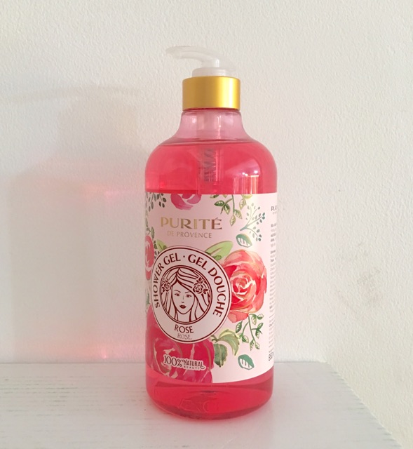 Sữa Tắm Mềm Mịn Purite Hoa Hồng 850ml