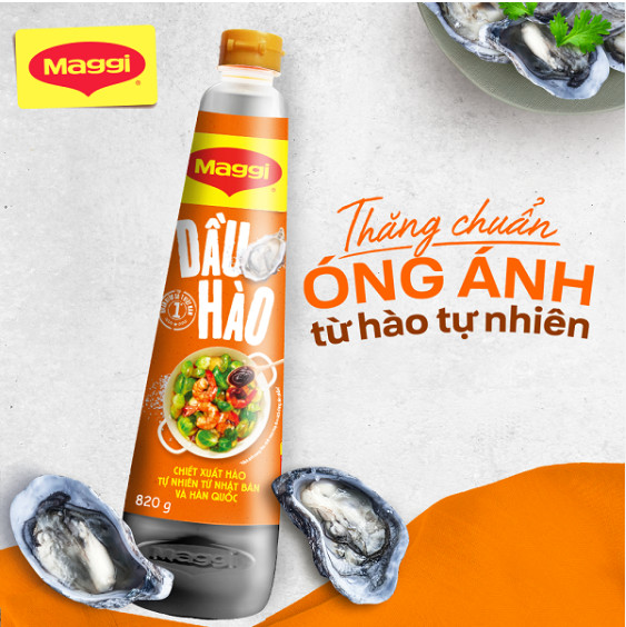 Dầu hào Maggi chai 820gr