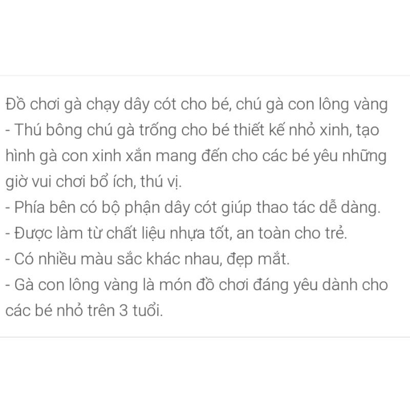 [HCM]Gà con biết nhảy