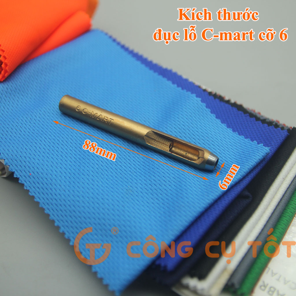 Đầu đục lỗ tròn C-mart các cỡ 3-12mm