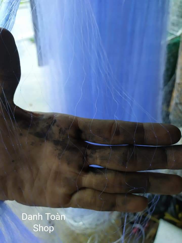 Lưới Bén, Lưới Đánh Cá, Lưới Bắt Cá 1 Màng (Mắt Lỗ Lưới 3.5Cm, 4cm, 4.5cm, 5cm, 6cm, 7cm, 8cm) Dài 83m