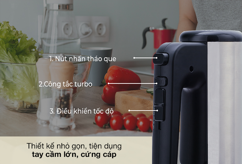Máy đánh trứng cầm tay Hafele HH-B400A