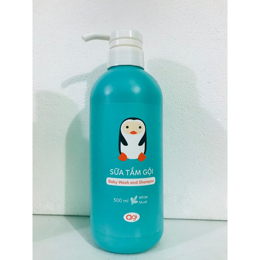 Sữa tắm gội cho bé AGI chai 500ml