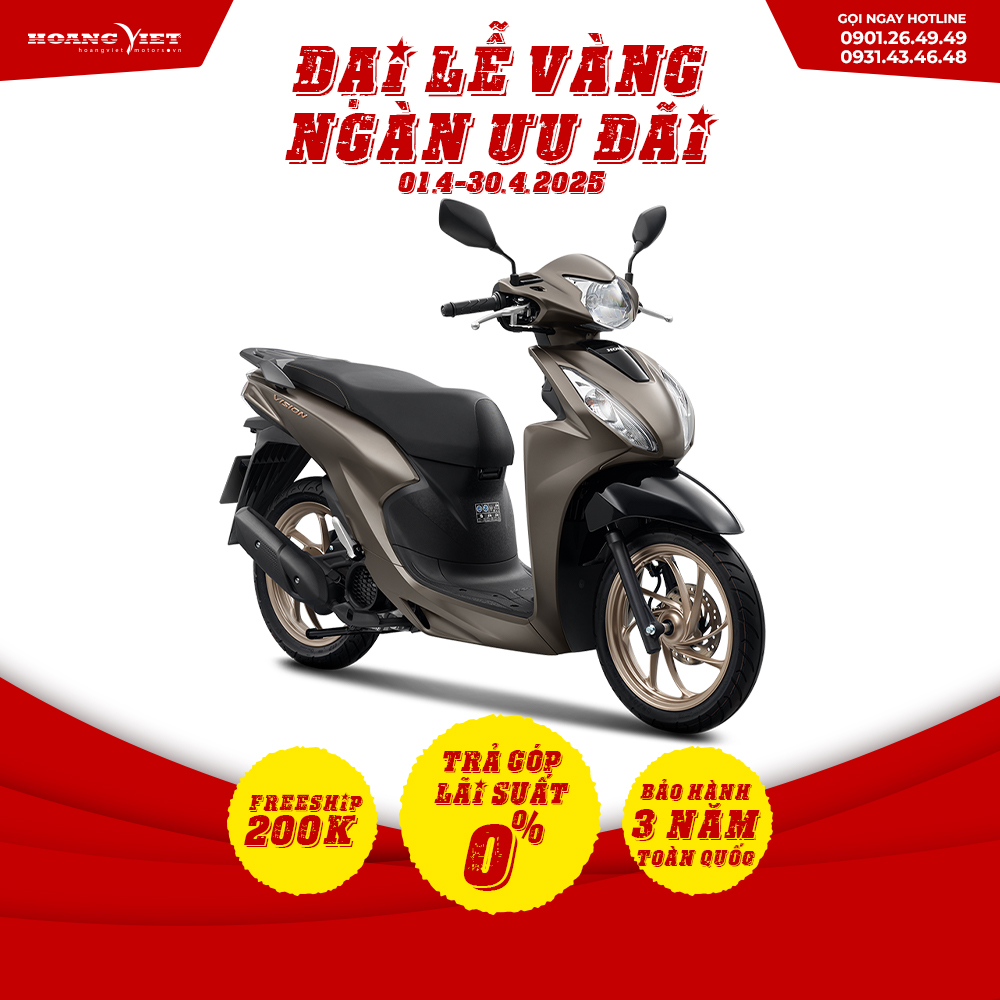 Xe Máy Honda Vision 110cc 2026 - Phiên Bản Đặc Biệt