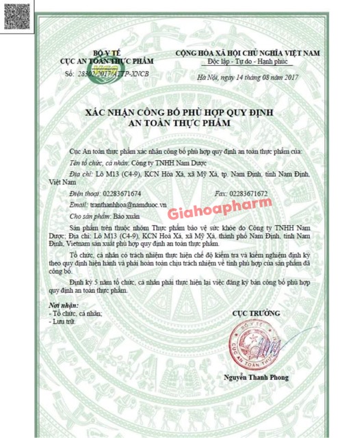 [HCM]Viên uống Bảo Xuân (Hộp 30 viên) - Bảo xuân 50+ (Tím)