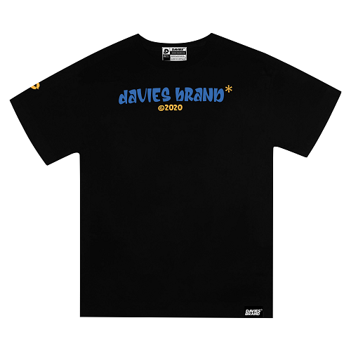 Áo thun Davies nam nữ DSS Tee Devil Sticker - Black