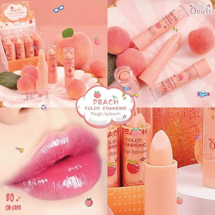 SON DƯỠNG PEACH COLOR CHANGING LÀM HỒNG VÀ MỀM MÔI