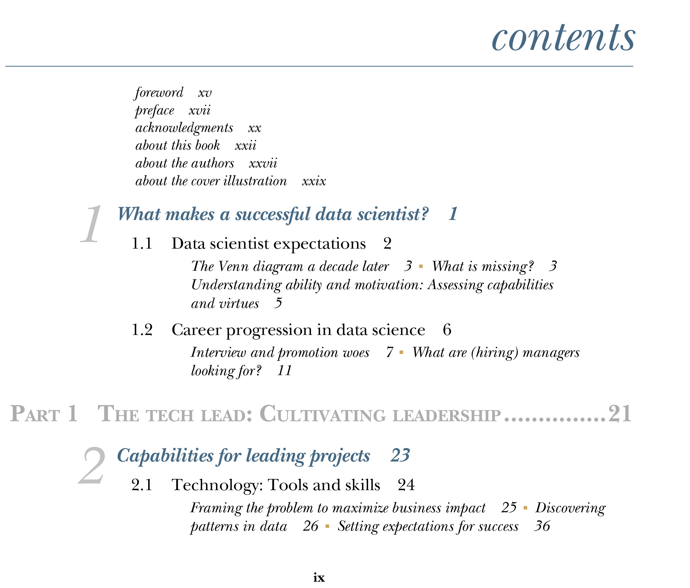 How to Lead in Data Science