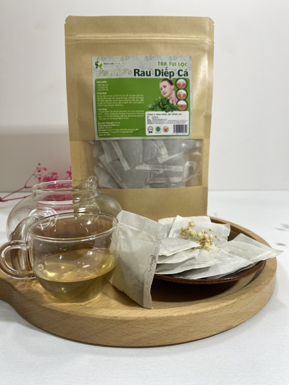✅ 500g Lá Diếp Cá khô (Thơm ngon, khô sạch, mới, không chất bảo quản)