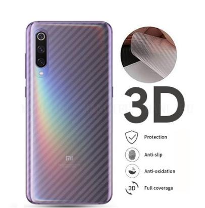 Miếng Dán Mặt Lưng Vân Cacbon Xiaomi Mi 9