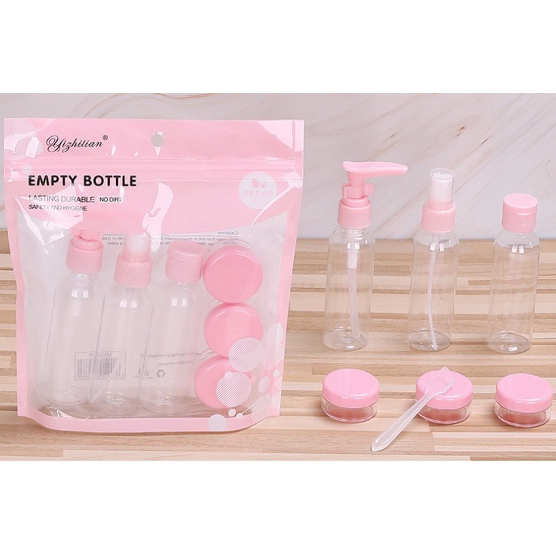Set Chiết Mỹ Phẩm 7 Món Tiện Lợi