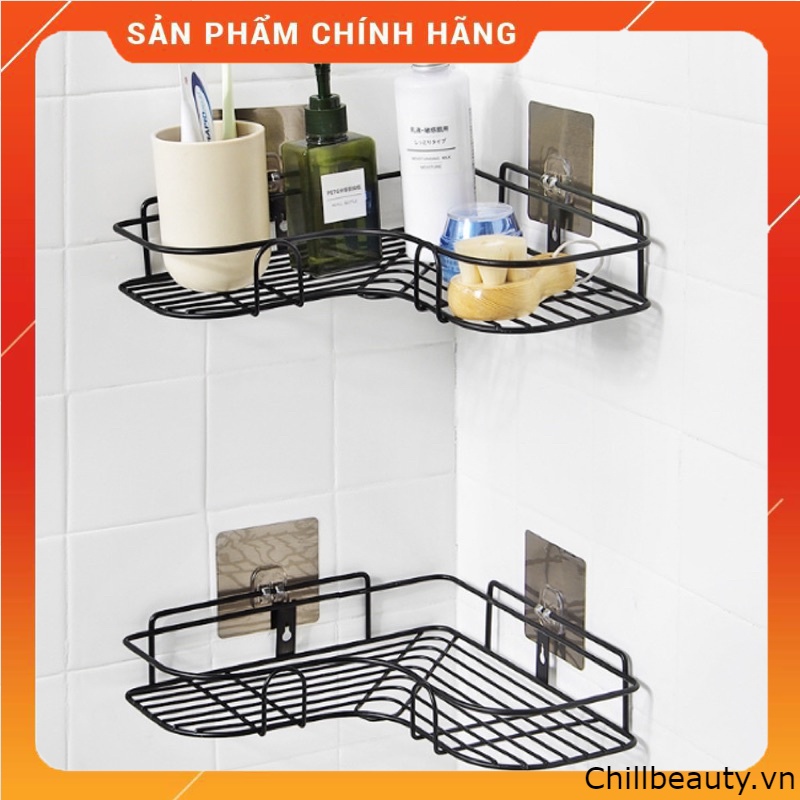 Kệ Góc Gắn Tường Sắt 27x27x6cm