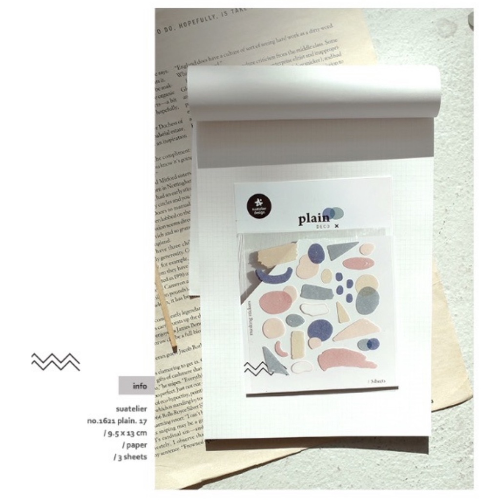 Stickers Hàn SUATELIER - Plain Deco