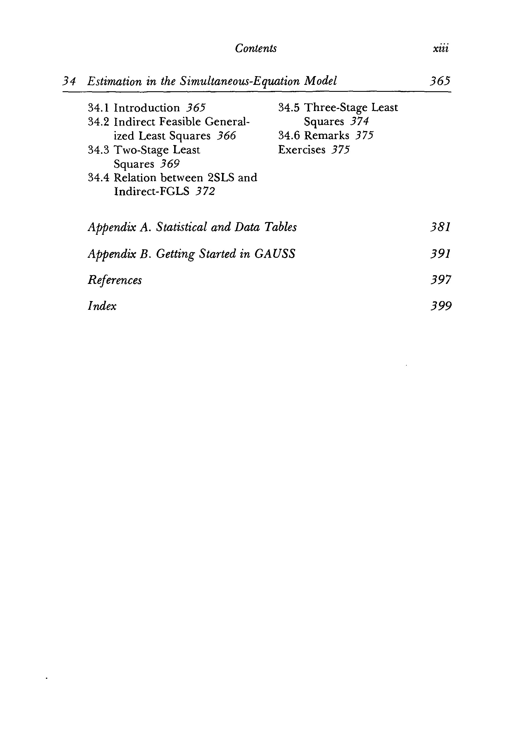 A Course in Econometrics