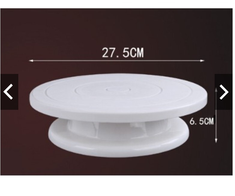 Bàn xoay nhựa 28cm thấp