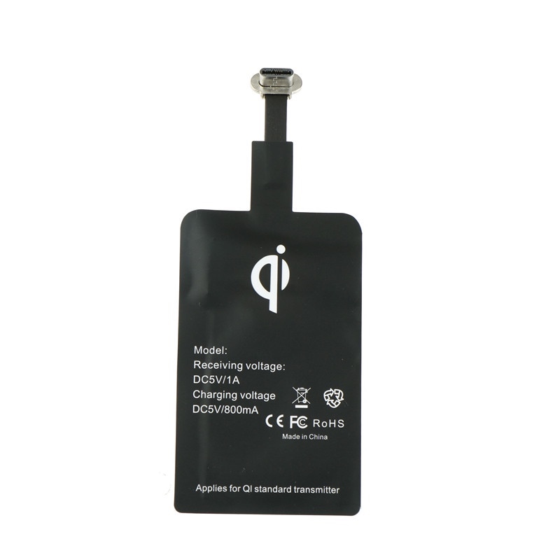 Miếng dán sạc không dây Qi Micro Usb Type-C 【SEP】