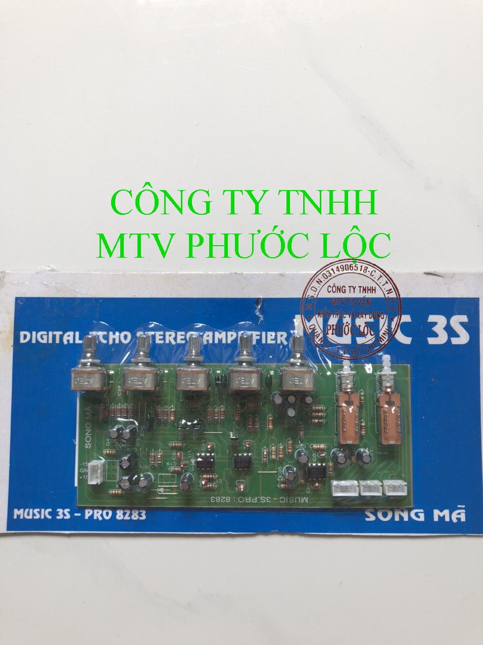 BO MẠCH ÂM SẮC AMPLY MUSIC 3S PRO-8283