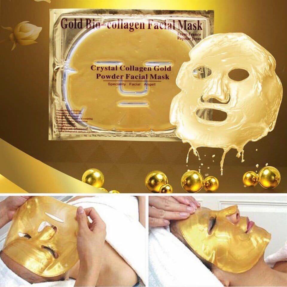 [COMBO] 10 MẶT NẠ COLLAGEN Vàng Trắng (combo2m-25k, combo 5m 55k, combo 10m-100k,  combo 20m- 185k)