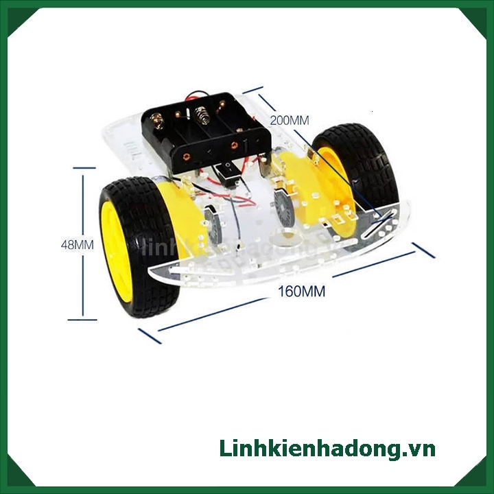 Khung Xe Robot 2WD